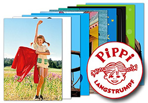 10 Postkarten mit den schnsten Pippi Langstrumpf Motiven