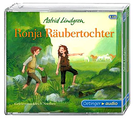 Ronja Rubertochter als Hrbuch auf 5 CDs