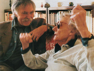 Janosch zu Besuch bei Astrid Lindgren