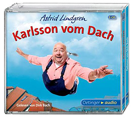 Karlsson vom Dach ... als Hörbuch gelesen von: Dirk Bach