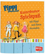Kunterbunter Spielspaß mit Pippi und ihren Freunden 24 Seiten