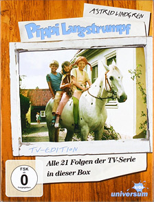 Pippi Langstrumpf TV-Serie (DVD) alle 21 Folgen in einer Box