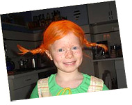 Emily als Pippi Langstrumpf