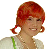 Katie als Pippi Langstrumpf