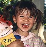 Anika Melissa als Pippi Langstrumpf
