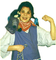 Esther-Annika als Pippi Langstrumpf