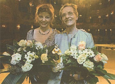 Inger Nilsson und Karin Nyman 06. November 2002 CORINE Buchverleihung