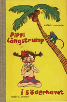Pippi Långstrump i Söderhavet - Schwedische Erstausgabe von 1948