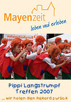 Ankündigung Pippi Langstrumpf Treffen in Mayern 2007