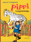 Buchcover Pippi Langstrømpe - Pippi Langstrumpf in Dänemark